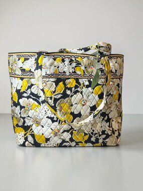 Vera Bradley Grand Tote in retired Dogwood pattern